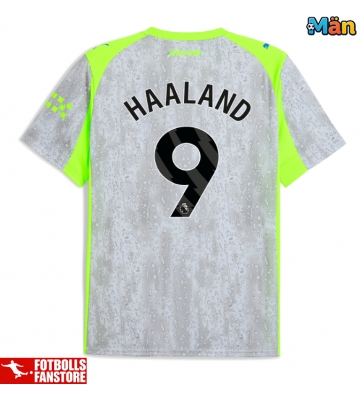 Manchester City Erling Haaland #9 Tredje Tröja 2025-26 Kortärmad
